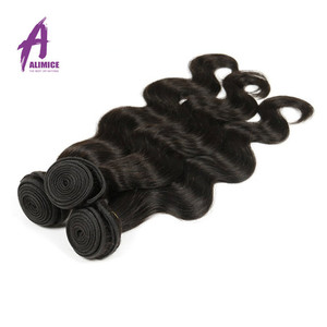 Sin procesar de larga duración <span class=keywords><strong>el</strong></span> 100 por ciento del templo indio humano remy de color de pelo para las mujeres negras - Product Image 3