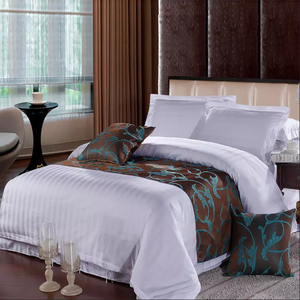3 cm de elegante de lujo colcha de <span class=keywords><strong>algodón</strong></span> <span class=keywords><strong>100</strong></span> ropa de blanco rey tamaño edredón juegos hotel de lujo ropa de cama conjunto - Product Image 1