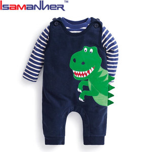Recién nacido niños animal Peto <span class=keywords><strong>de</strong></span> bebé 100% algodón conjunto <span class=keywords><strong>de</strong></span> ropa - Product Image 1