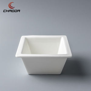 Ciotole Quadrate Chaoda da 4 Pollici, Piattini per Salse Resistenti al Calore in Porcellana, Piattini per Tapas, Ciotole Quadrate per Ketchup - Product Image 6