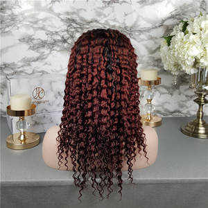 Highknight 14 Pouces Bouclés Naturel Cheveux Humains Avant De Lacet <span class=keywords><strong>Perruque</strong></span> Avec Des Cheveux de Bébé Pour Les Femmes Noires - Product Image 4