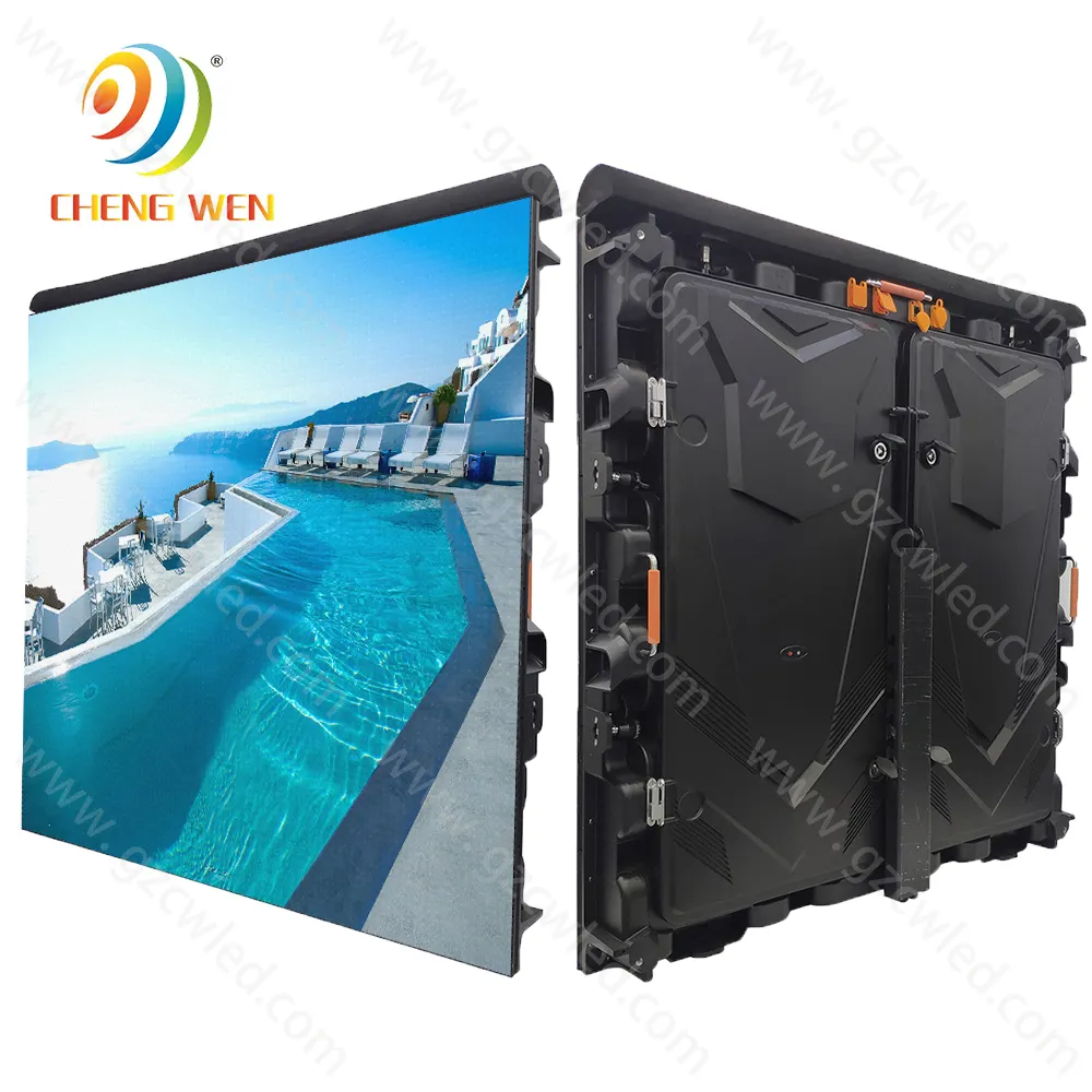 P5 P10 Smd Waterproof Outdoor Football Stadium Perimeter Led Screen Display 960*960mm Advertising Cabinet Led Large Screen