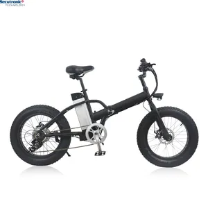 Velo de dos ruedas de montaña sobrevolar doble grasa bicicleta eléctrica con extraíble 48 V 12Ah batería