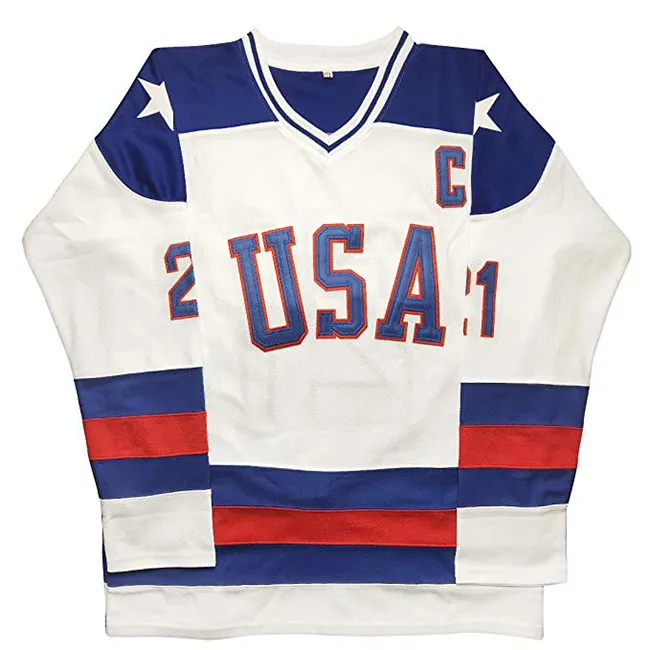 wholesale custom Embroidery applique ice hockey jersey 100% polyester hockey jersey