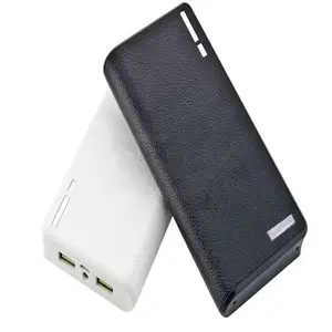 Super Dual USB Ports Wallet Design Power Bank 20000mAh Portable External Battery For Mobile Phone Chrager