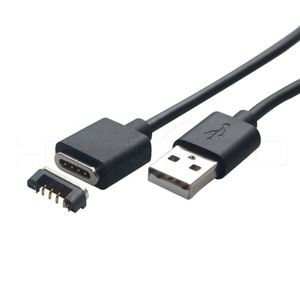 Hytepro <span class=keywords><strong>Micro</strong></span> <span class=keywords><strong>USB</strong></span> 4 POGO pin 5 Volt <span class=keywords><strong>2</strong></span> amps từ dây điện PCB kết nối - Product Image 2