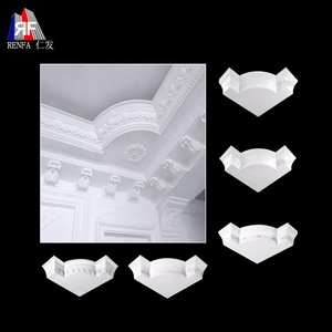 Décoration intérieure professionnelle, fond de plâtre en Silicone, moule de ligne de plâtre pour <span class=keywords><strong>panneau</strong></span> mural de corniche en gypse - Product Image 2