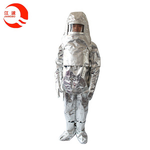 Costume de feu en aluminium de pompier de pompier approuvé par SOLAS avec le certificat de CCS - Product Image 2