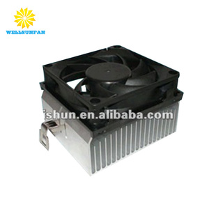 <span class=keywords><strong>DC</strong></span> aluminio pc enfriador de cpu cubo ordenador ventilador de refrigeración de precio de fábrica - Product Image 1