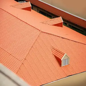Облегченная низкая стоимость пластичная крыша PVC покрывая АСА ПВХ плитка крыши