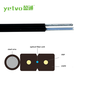 <span class=keywords><strong>Câble</strong></span> optique de fibre optique FTTH à nœud, <span class=keywords><strong>2</strong></span> cœurs, auto-soutien, <span class=keywords><strong>mode</strong></span> unique, livraison gratuite - Product Image 2
