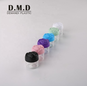 <span class=keywords><strong>15</strong></span> <span class=keywords><strong>gram</strong></span> 20g 20ml nhựa mỹ phẩm rõ ràng <span class=keywords><strong>Jar</strong></span> với hoa hồng Nắp nắp - Product Image 3