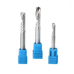 1mm 2 flautas de aluminio largo plaza final Mills <span class=keywords><strong>45</strong></span> grados ángulo de hélice CNC herramientas de corte HRC55 - Product Image 4