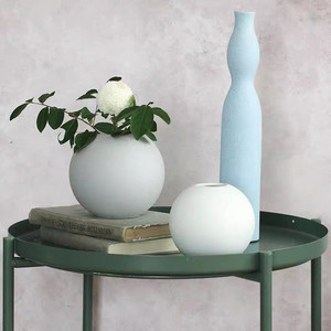गेंद के आकार कस्टम लोगो chaozhou पौधों के लिए घर सजावटी चीनी मिट्टी vases - Product Image 6
