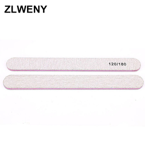 Chine Professionnel Personnalisé Logo Bonne Qualité 80/100 150/180 Grain En Forme De Demi-Lune <span class=keywords><strong>Lime</strong></span> À Ongles - Product Image 4