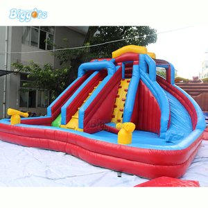 <strong>Large</strong> <strong>Slide</strong> Inflatable Water <strong>Slide</strong> With Pool for Sale PVC Commercial Use - Product Image 1