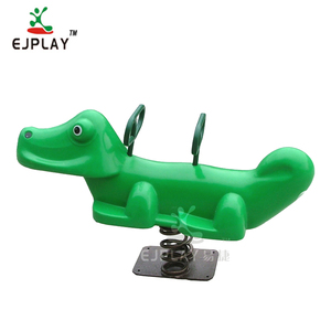 Crocodile Forme <span class=keywords><strong>Animal</strong></span> En Plastique Coureur Du Printemps Enfants Printemps Cheval À <span class=keywords><strong>Bascule</strong></span> - Product Image 1