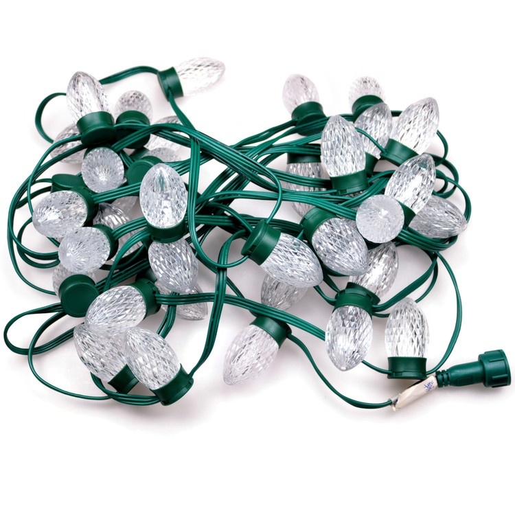 Colour Changeable C9 Rgb 12v Led Pixel String Light
