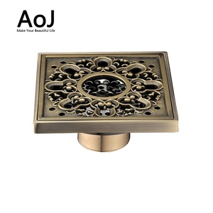 De alta calidad cuadrados anti-olor ideal de drenaje de piso de latón de drenaje de piso - Product Image 5