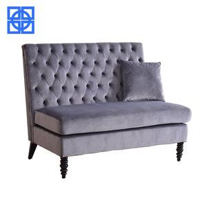 Hotel <span class=keywords><strong>restaurante</strong></span> sofá de madera curvada cafe <span class=keywords><strong>restaurante</strong></span> sofá asiento - Product Image 2