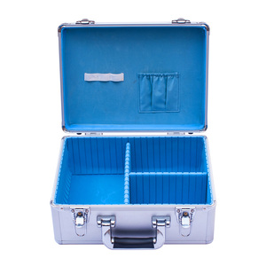 Alta calidad aluminio pequeño reloj maletín <span class=keywords><strong>de</strong></span> aluminio personalizado caja médica - Product Image 5