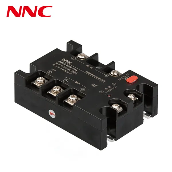 NNC ba giai đoạn giai đoạn điều chỉnh điện áp NNT3-U/22 10-100A Các hoàn toàn bị cô lập duy nhất pha điều chỉnh điện áp mô-đun SSR-VA