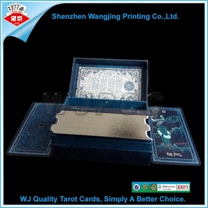 Diseño personalizado Tarjeta de <span class=keywords><strong>tarot</strong></span> impresión borde oro plata <span class=keywords><strong>tarot</strong></span> Oracle tarjetas - Product Image 5