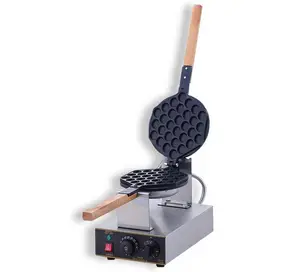Big Sale!!! e-commerce IMPROVED Thermostat Puff Waffle Maker Professional Rotated Nonstick Egg