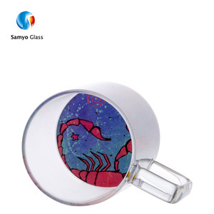 Stemless tops de Constellation wine drinking glass cup blowing machine <span class=keywords><strong>egg</strong></span> shape water milk glass cup - Product Image 3