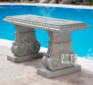 Factory Supply Garden <strong>Granite</strong> Stone <strong>Bench</strong> - Product Image 6
