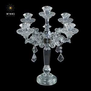 <span class=keywords><strong>Bougeoirs</strong></span> créatifs en cristal de verre romantique faits à la main, écologiques, pour la décoration de mariage, de fête à domicile, de la Saint-Valentin - Product Image 4