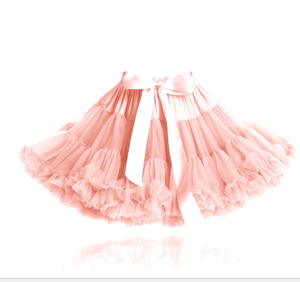 Elegante Vestito Estivo con <span class=keywords><strong>Gonna</strong></span> Tutu per Bambine, Abito da Ballo in Tinta Unita con Minigonna in <span class=keywords><strong>Tulle</strong></span> - Product Image 6
