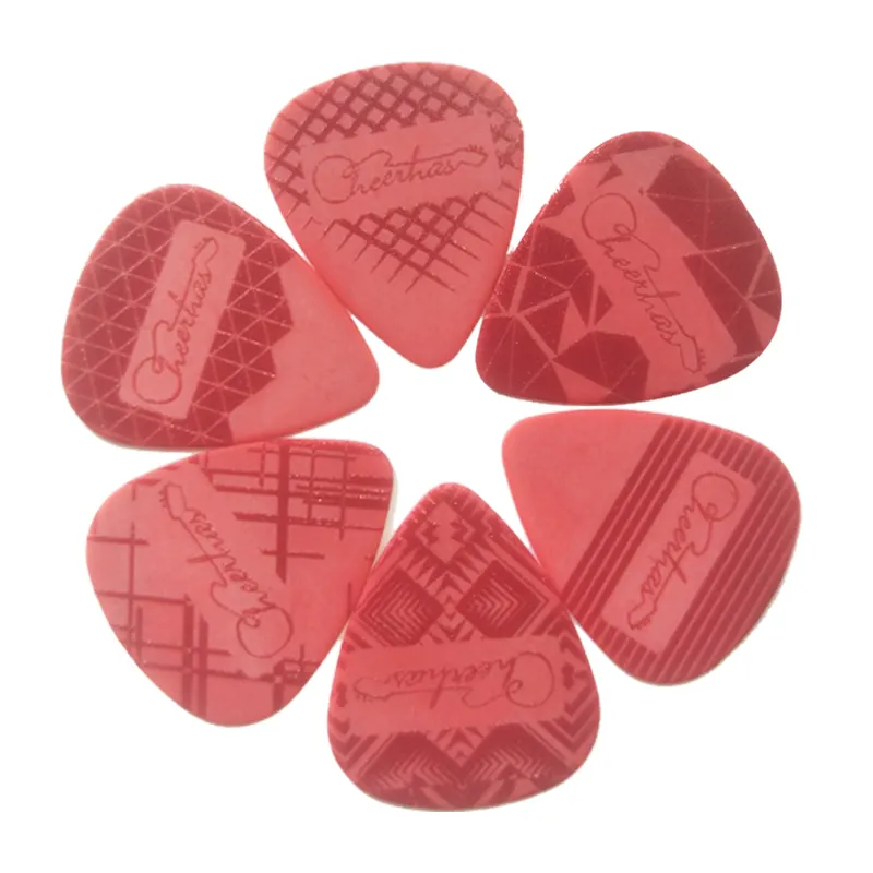 Stringed Instruments Parts Relief Design Derlin Custom Guitar Picks wholesale for Electric Guitar with Factory Price