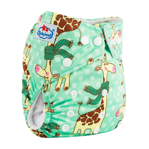 <span class=keywords><strong>Couche</strong></span>-culotte en tissu pour bébé, en bambou et charbon de bois, <span class=keywords><strong>lavable</strong></span> et réutilisable - Product Image 6