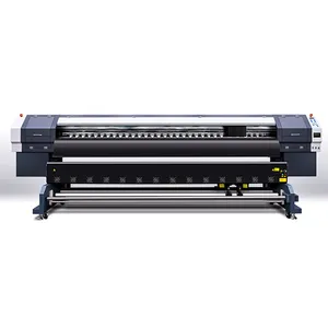 3,2 M gran anchura formato flex Impresión Digital impresora Eco solvente para textiles/tela impresora de sublimación