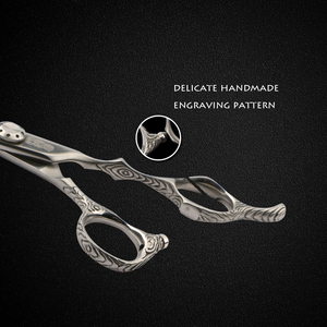Tijeras <span class=keywords><strong>de</strong></span> <span class=keywords><strong>Corte</strong></span> <span class=keywords><strong>de</strong></span> Acero Inoxidable Japonés <span class=keywords><strong>de</strong></span> 6 Pulgadas, Forma <span class=keywords><strong>de</strong></span> <span class=keywords><strong>V</strong></span> Regular, 30 Dientes, Tijeras para Cortar y Entresacar - Product Image 5
