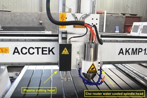 Vente chaude Starcam Artcam logiciel gravure sur bois cnc machine 4th axe 1212 de découpe plasma cnc routeur - Product Image 3