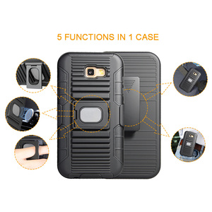 Fondina cintura Sottile Fit Slim Grip <span class=keywords><strong>Case</strong></span> e Clip da Cintura Liscia Nero Cell Phone <span class=keywords><strong>Case</strong></span> per <span class=keywords><strong>Samsung</strong></span> A3/<span class=keywords><strong>A5</strong></span>/A7 <span class=keywords><strong>2017</strong></span> - Product Image 1