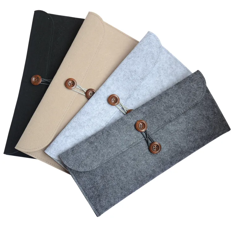 Pochette de protection pour ordinateur portable, 50 pièces, accessoire gris en polyester, pochette de clavier, vente en gros