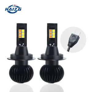 auto parts double color fog light headlight car lighting system fog bulb H4 H7 h11 led fog light