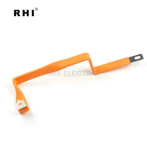 Высококачественная медная шина с покрытием из твердого олова, модель RHI SS, оранжевая термоусадочная трубка 40мм x 3мм x 300мм, аксессуары для аккумуляторных блоков - Product Image 3