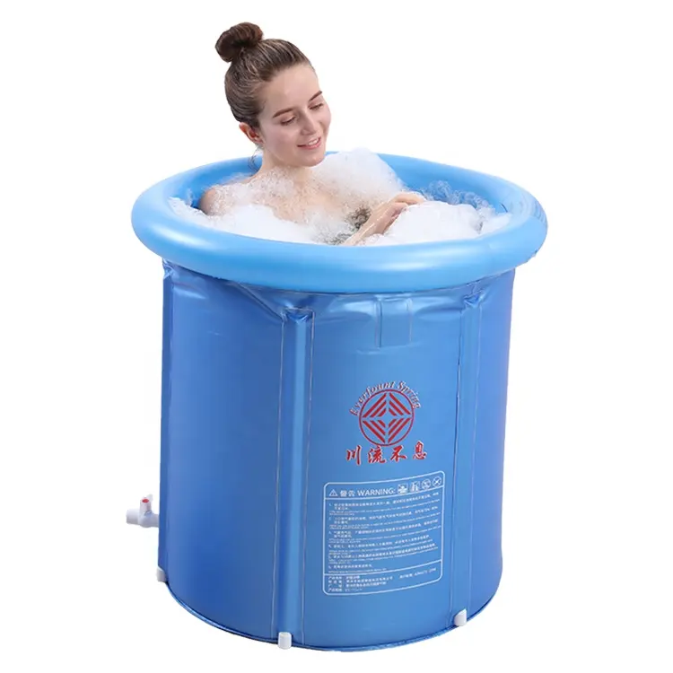 Bâche gonflable en PVC pliable et Portable, pour baignoire à vapeur, Sauna, pour les adultes et les enfants, livraison gratuite