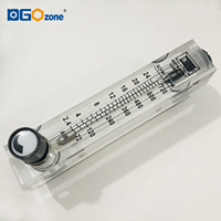 720LPM Acrylique Rotamètre 24SCFM débitmètres d'air panneau air débitmètre de gaz