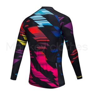 Abbigliamento <span class=keywords><strong>ciclismo</strong></span> termico maniche lunghe bavaglini <span class=keywords><strong>ciclismo</strong></span> Set Jersey - Product Image 4