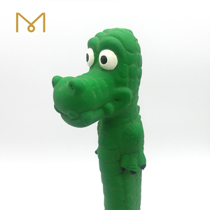silicona verde dinosaurio mascota mastica lúpulo juguetes sexo muestras gratis juguetes para mascotas juguetes para masticar - Product Image 4