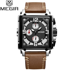 Oficial reloj Megir reloj de cuarzo de fábrica directamente vender Plaza hombres reloj casual - Product Image 2