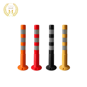 Muy Visible <span class=keywords><strong>de</strong></span> la seguridad en carretera Flexible suave advertencia Post - Product Image 1
