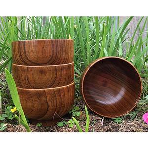 Ciotola <span class=keywords><strong>in</strong></span> <span class=keywords><strong>legno</strong></span> per insalata di frutta ecologica per ciotola e piatto di riso per bambini e bambini - Product Image 6