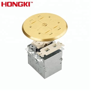 Comercio al <span class=keywords><strong>por</strong></span> mayor de la fábrica ronda tapa cajas de suelo con <span class=keywords><strong>nosotros</strong></span> tipo TR receptáculo y Datacom - Product Image 2