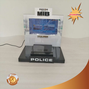 กิ๊บนาฬิกาอะคริลิกแฟชั่นใหม่ที่กําหนดเองแบบกําหนดเองแสดงนาฬิกาหรูหราพร้อมขาตั้งจอแสดงผลนาฬิกา LCD พร้อมวงแหวน C - Product Image 1